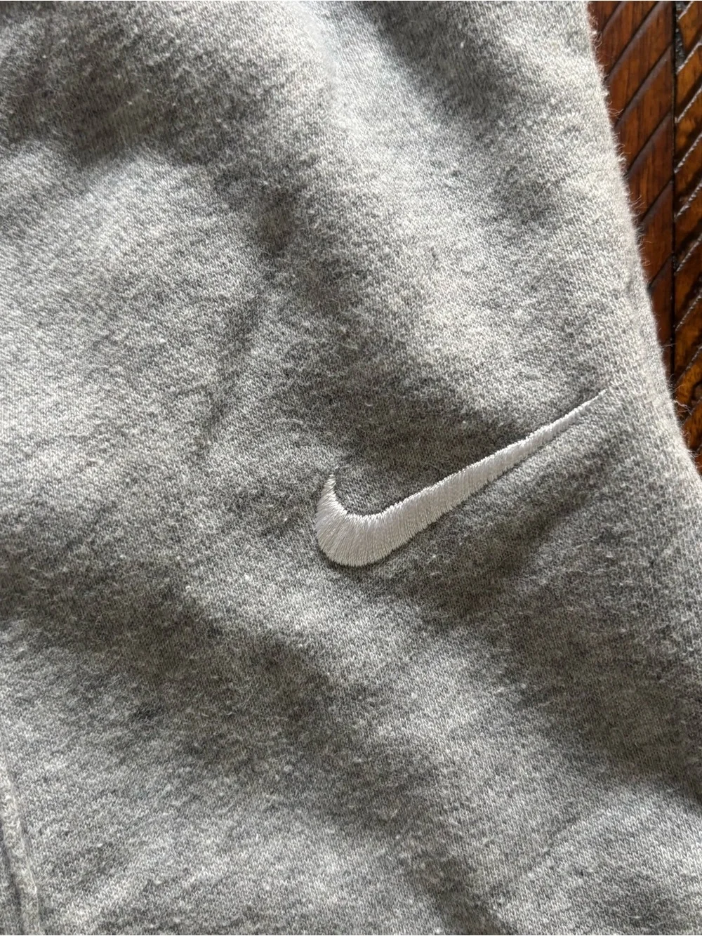 Nike Sportswear Essential Fleece Pants in dark grey heather